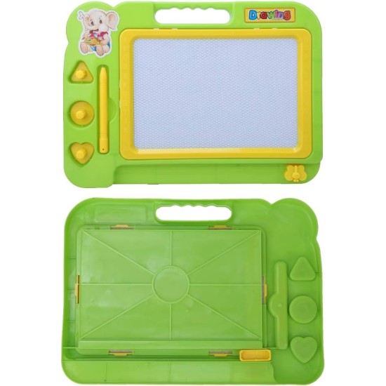 Magnetic Learning Drawing Board for Kids Erasable Doodle Pad with Pen, Educational Writing & Sketching Toy