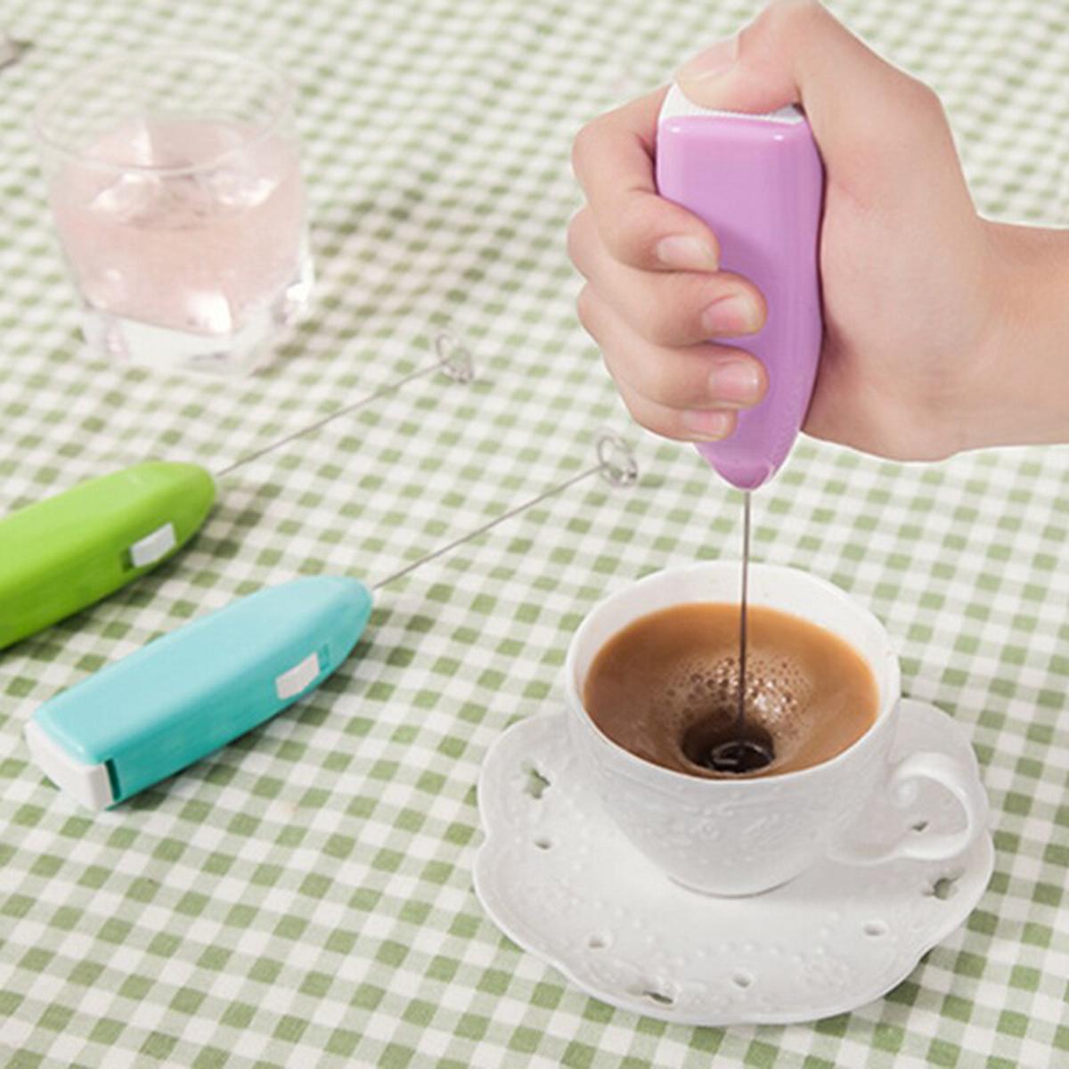 Multipurpose Electric Coffee Beater Handheld Mini Blenders Coffee Mixer Milk Foamer Portable Egg Whisk (random color) - Image 4