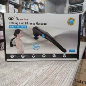 Blueidea USB Rechargeable Folding Fascia Gun  10-in-1 Massager with Heat & Cold Therapy