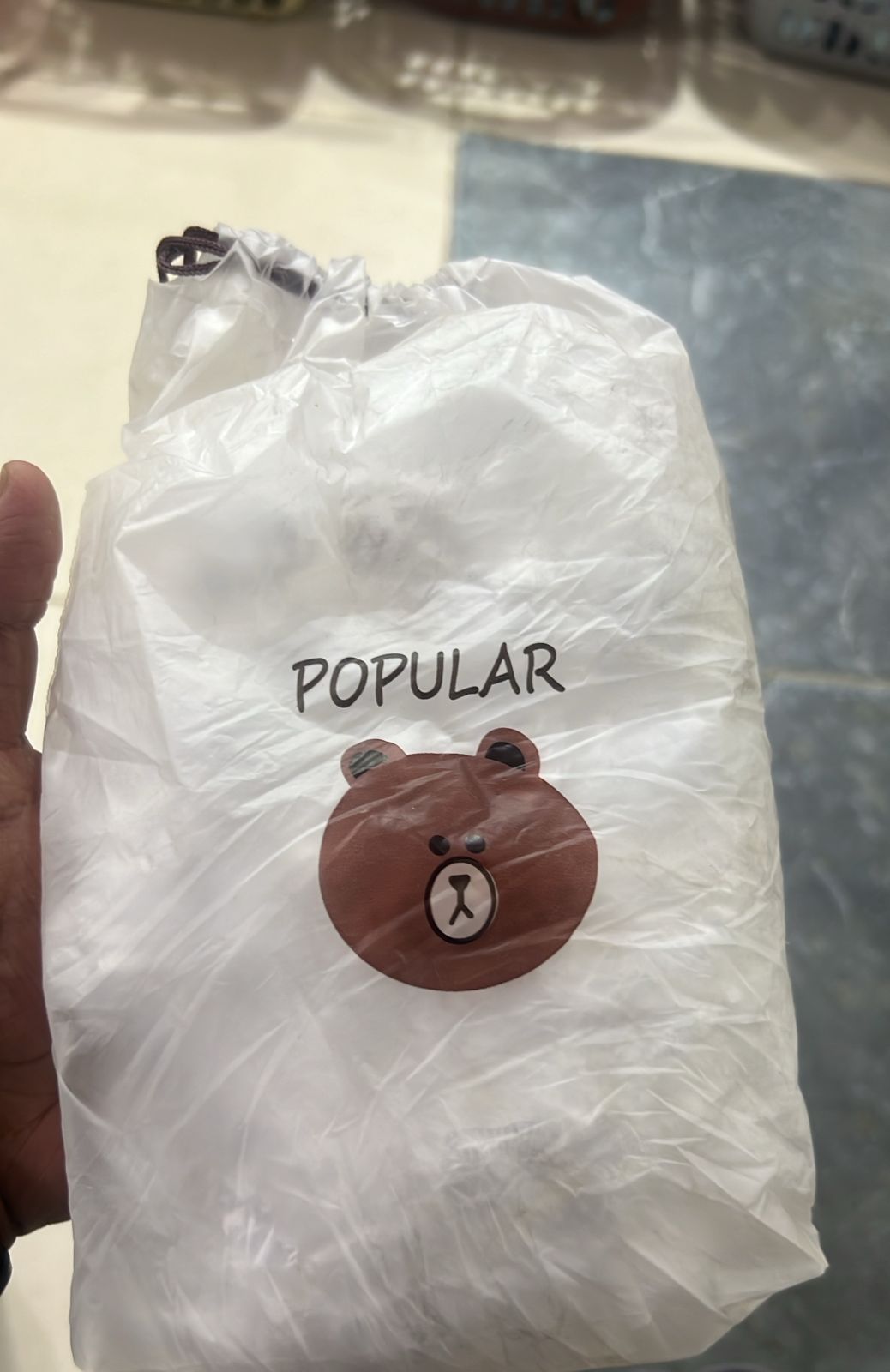 100 Pcs Disposable Food Cover Plastic Shopper Bags | Hygienic & Lightweight | Multi?Purpose Use - Image 5