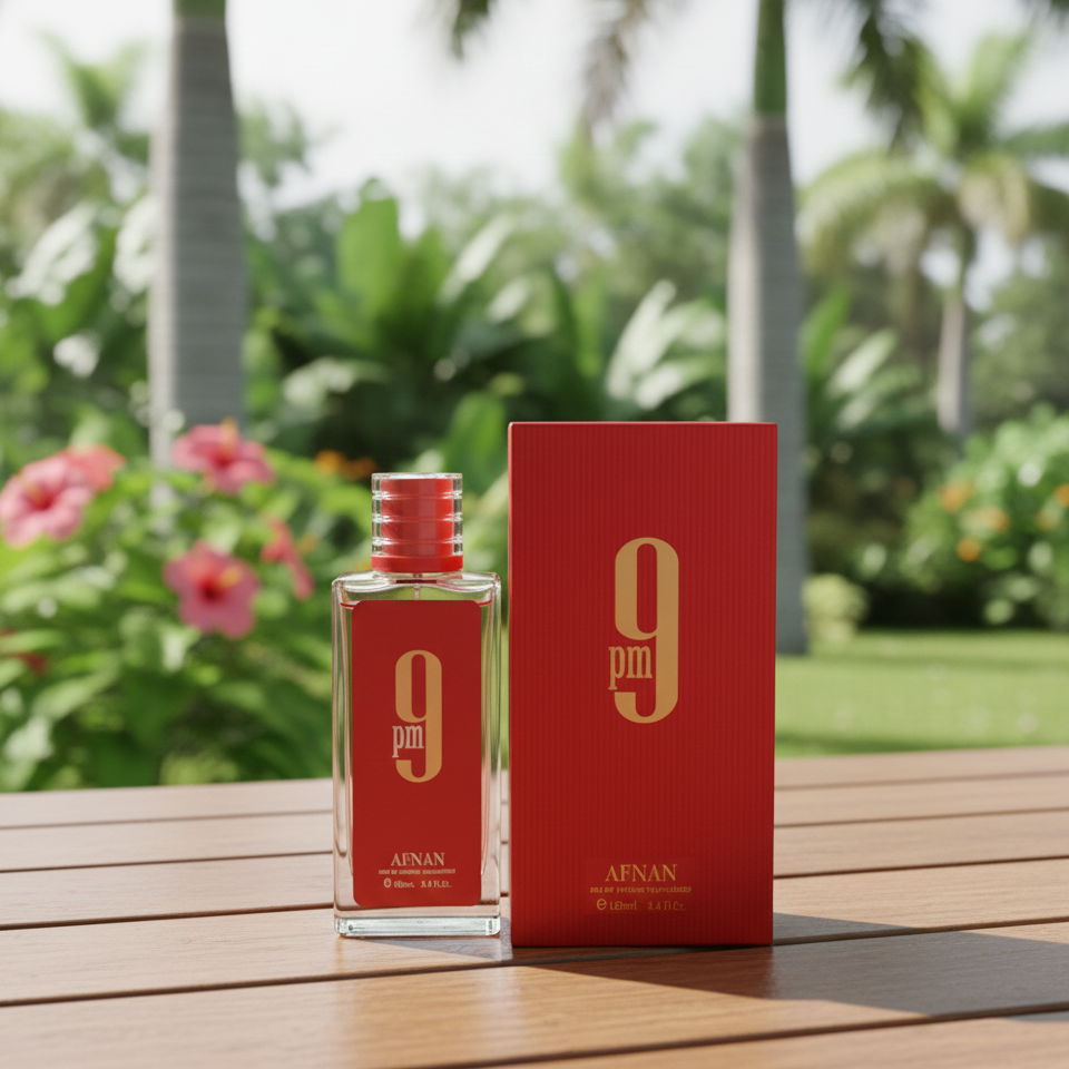 Afnan 9PM Perfume Unisex EDP 100ml Red, Long-Lasting Elegant Fragrance for Men & Women - Image 2