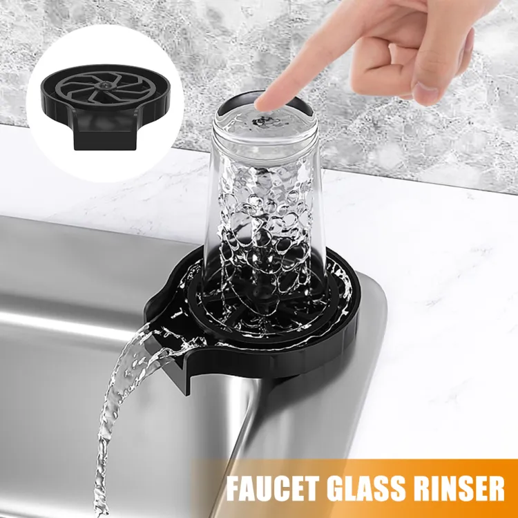 High Pressure Faucet Glass Rinser Automatic Cup Washer Bar Kitchen Beer KTV Milk Tea Cup Cleaner Tool Sink Accessories Gadgets - Image 4