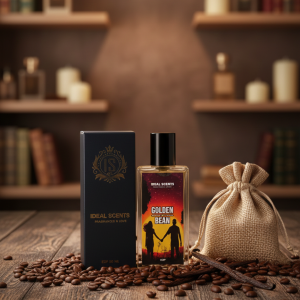 Golden Bean Fragrance | 50ml | Unisex Perfume | Long Lasting 810 Hours | Our Signature | Made in Pakistan