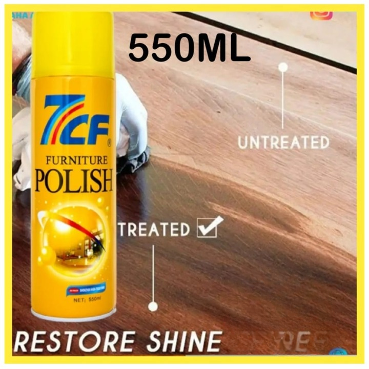 7CF Furniture Polish 550ml - Image 4
