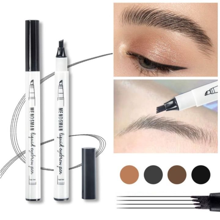 Eyebrow Pencil Tint Tip Brow Tattoo Pen Paint Makeup Eyebrows Waterproof Cosmetic Eyebrow - Image 3