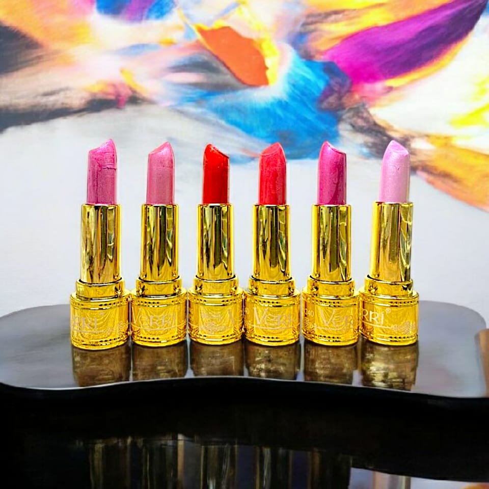 6 Pcs High Pigmented Velvet Matte Lipstick Set  Long-Lasting Multicolor Lip Shades With Smooth, Soft Texture For A Perfect Everyday Glam Look