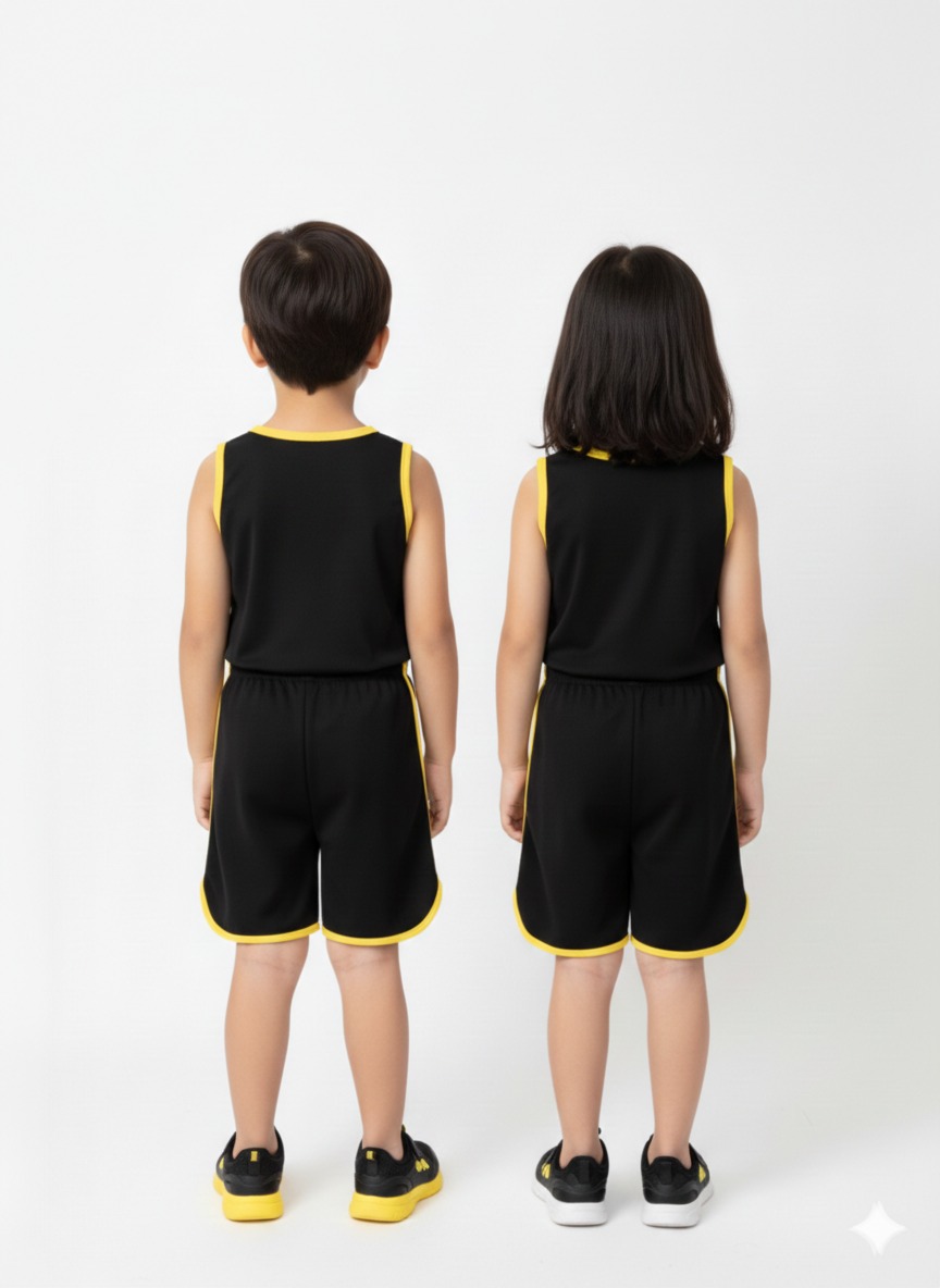 Kids Sando and Shorts Track Suit 2 Pcs Set - Image 3