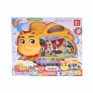 Story Toy Qin Piano Educational Musical Toy for Kids with Fun Learning and Play Features
