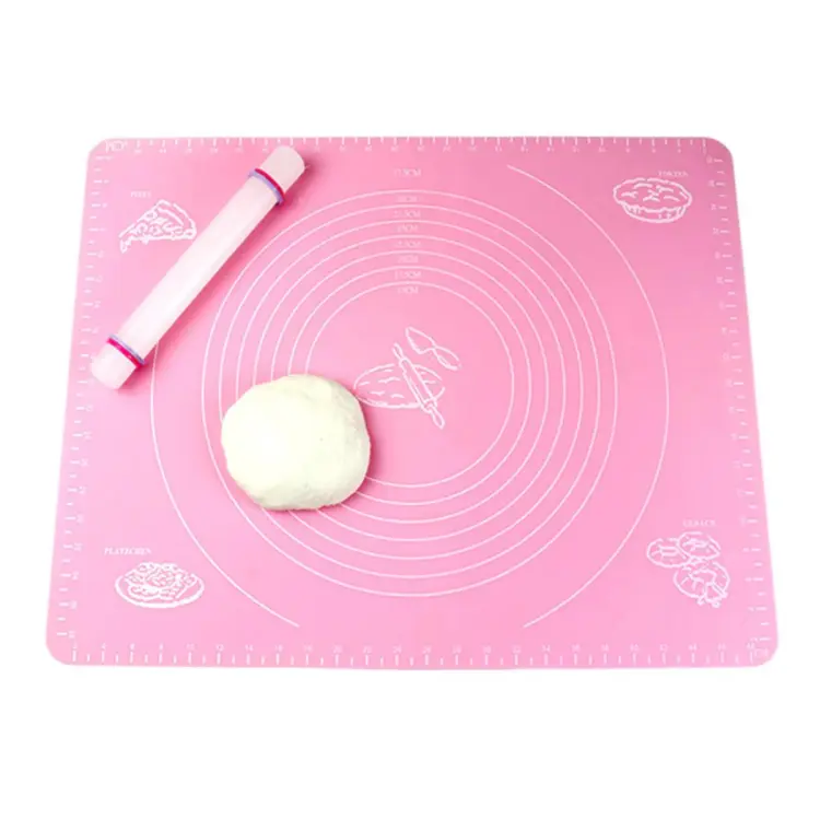 Silicone Baking Mat With Measurements Heat Resistant Cookie Sheet Oven Liner | Non Stick Flour Rolling Mat - Image 2