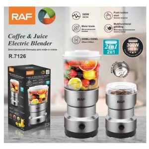 2 in 1 RAF Coffee And Juice Electric Blender | Powerful Motor & Durable Design
