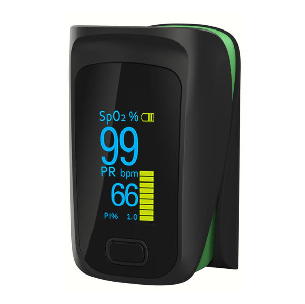 Yonker Pulse Oximeter YK-84 Fingertip Blood Oxygen & Pulse Rate Monitor with OLED Display for Home & Medical Use