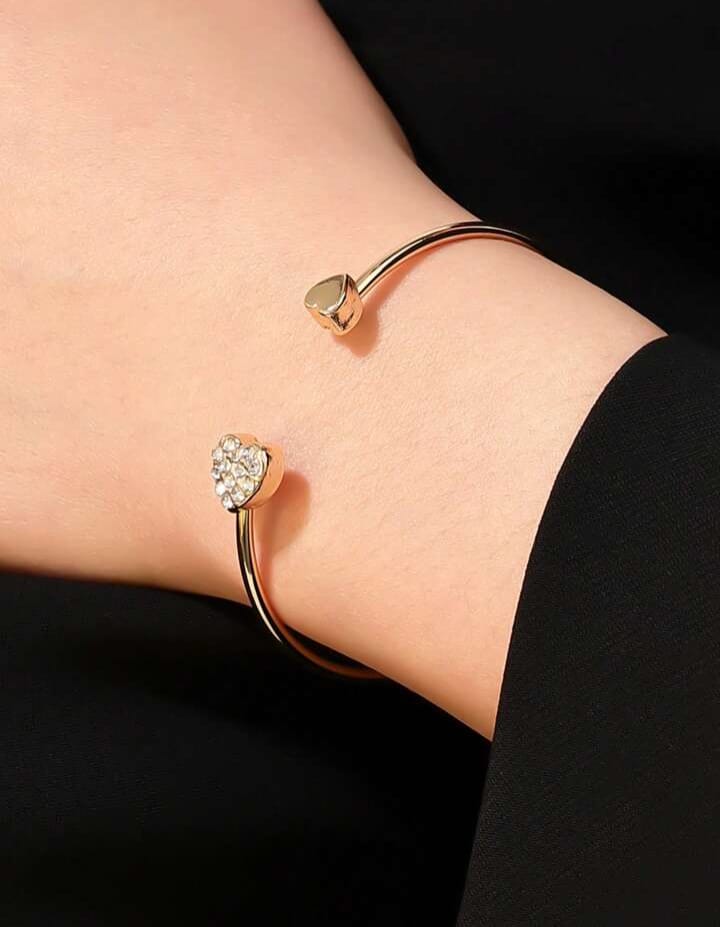 Double Hand love Bracelet Color Rose Gold (Pack of 2) - Image 2