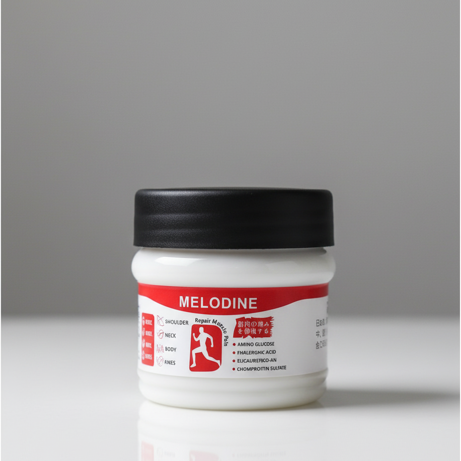 MELODINE Japanese Soothing Massage Gel Muscle & Joint Pain Relief Cream For Shoulder, Neck, Back & Knee Fast-Absorbing Herbal Formula (100g) - Image 2