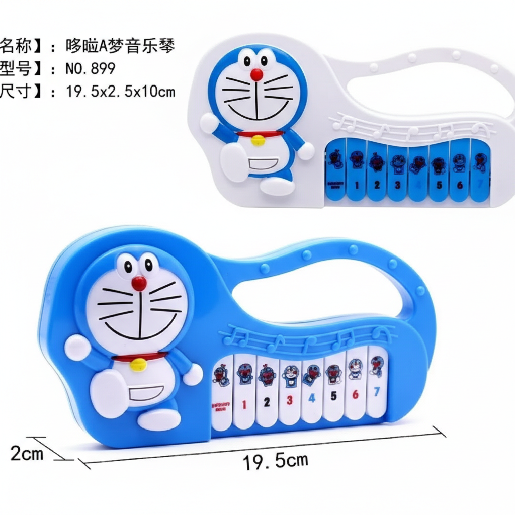 Doraemon Musical Piano for Kids Fun & Educational Piano Toy for Babies & Toddlers - Image 3