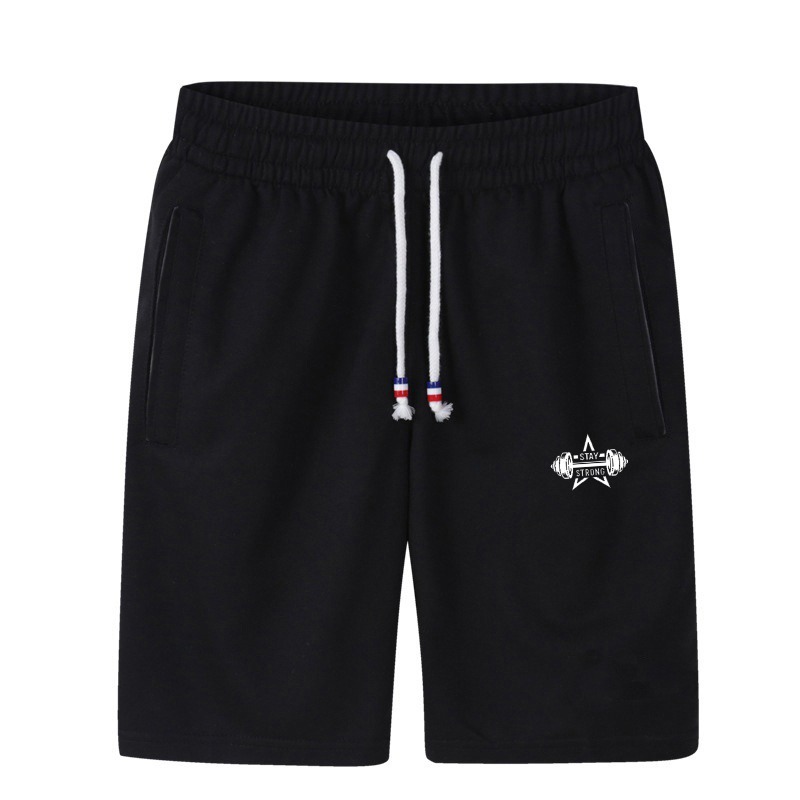 Branded Mens Shorts Pocket BLACK | MEN | for Gym, Sports & Fitness