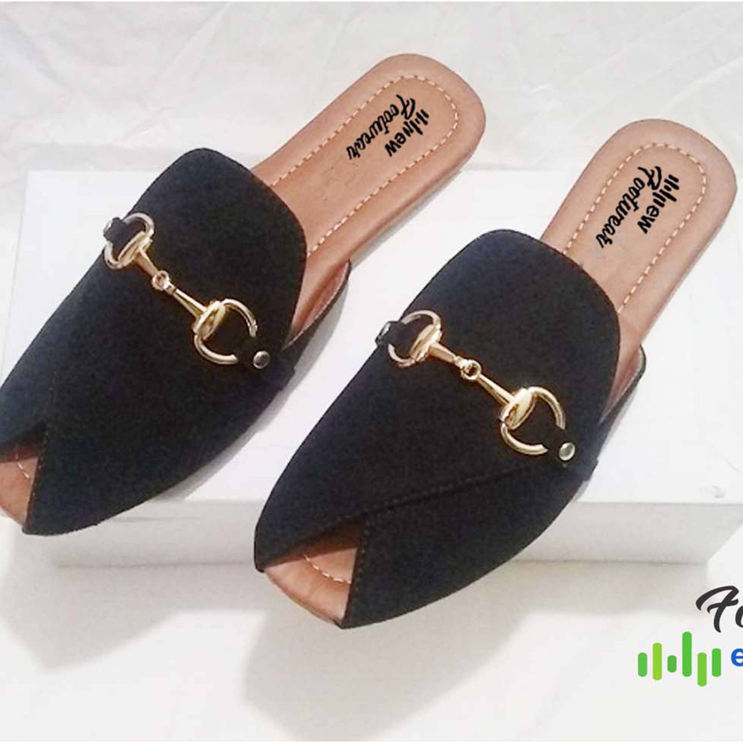 Flat Slippers for Women & Girls Genuine Leather Peshawri Kheri Style | Indoor & Outdoor Use With Box - Image 5