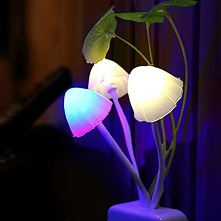 Mushroom LED Night Light For Home ( random color ) - Image 3