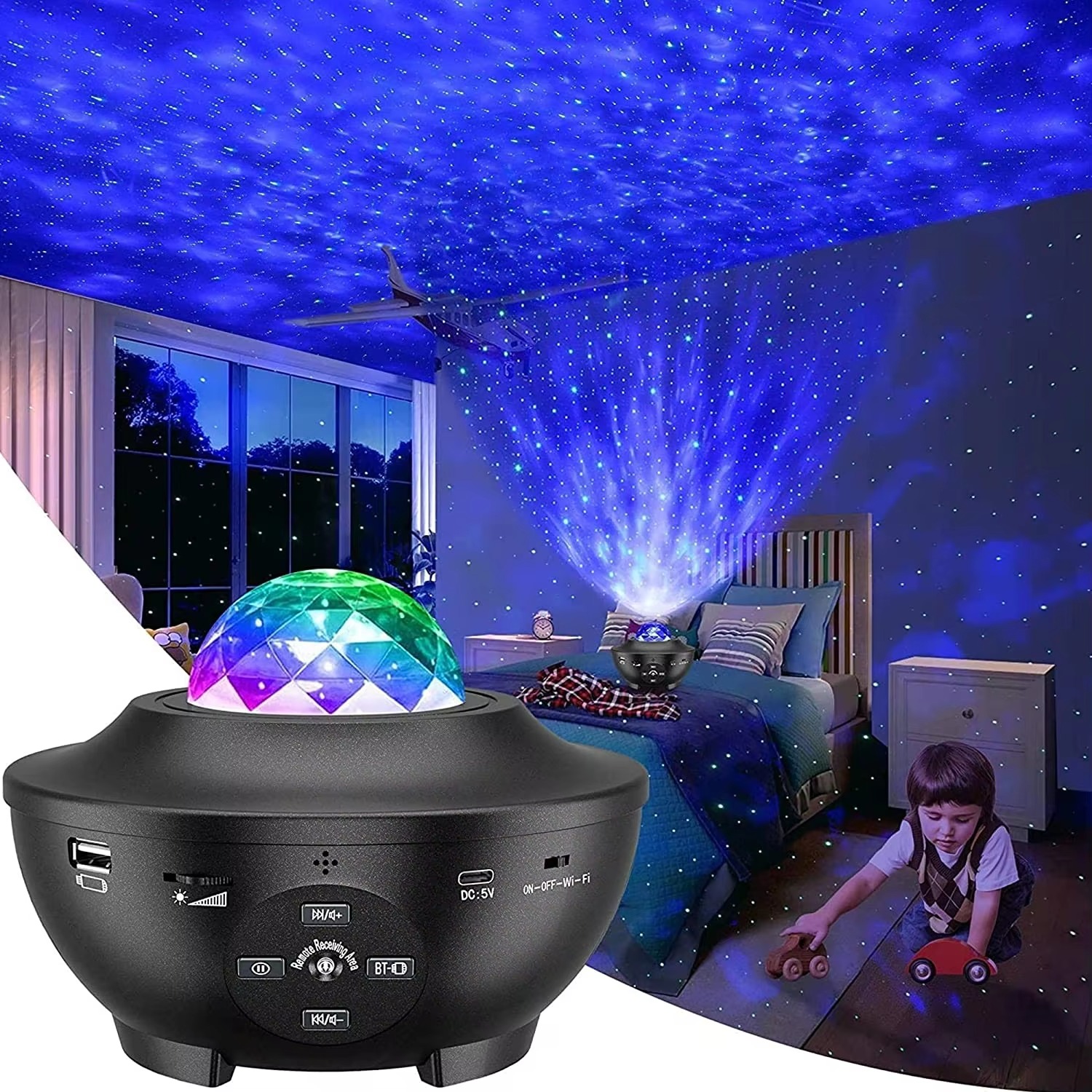 USB Starry Projector Light