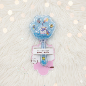 Magical Unicorn Paw-Shaped Glitter Hair Brush & Scalp Massager ( random colour)