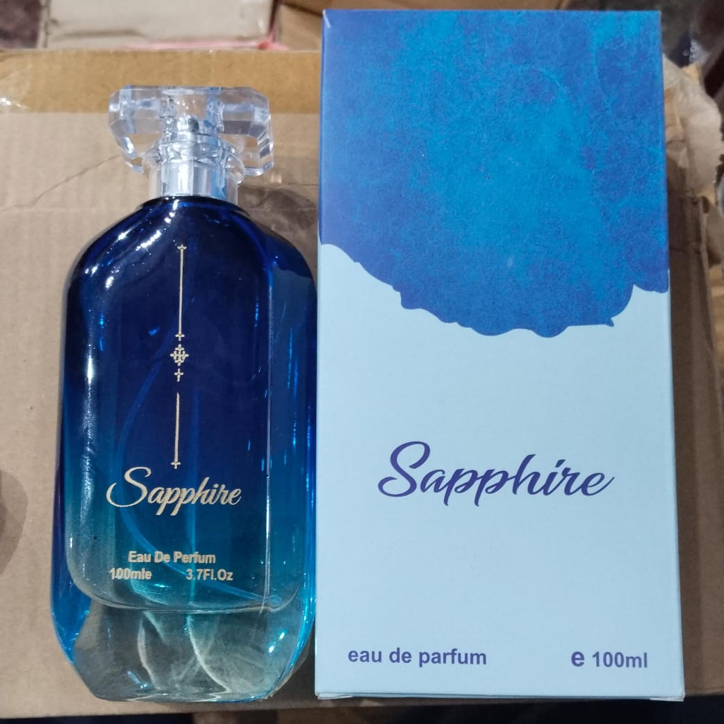 Sapphire Perfume 100ml Long-Lasting Fragrance, Elegant Scent for Daily Wear & Special Occasions - Image 5