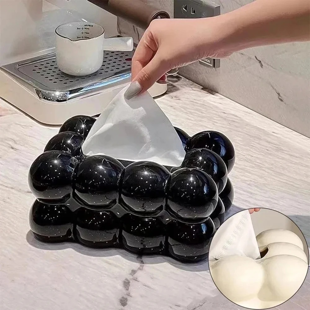 Bubble Shape Tissue Box Holder | Randam Color