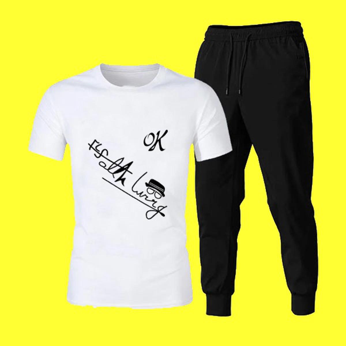 High Quality New Fashion Style Sports Jogging Tracksuit for Men Comfortable Athletic Wear, Trendy Casual Gym Outfit