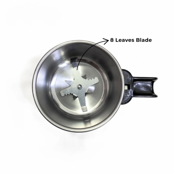 RAF Stainless Steel Electric Coffee Grinder High-Power Bean & Spice Blender for Home Use - Image 2