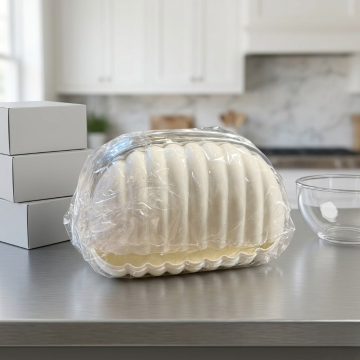 Luxury Shell Shape Tissue Box Elegant Wave Pattern Paper Napkin Dispenser for Home & Office Decor - Image 2