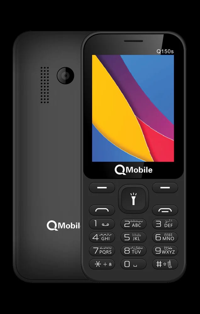 QMobile Q150S Dual Sim PTA Approved Mobile With 2.4 Inches LCD 1000mAh Battery Digital Camera And Wireless FM Radio (Random Color) - Image 3