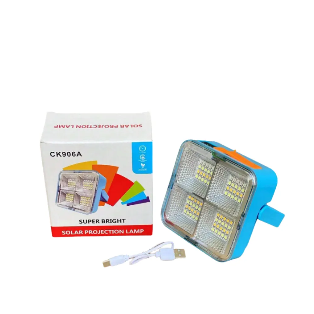 Super Bright Solar Projection Lamp CK906A Energy-Efficient Outdoor Lighting for Stunning Displays - Image 2