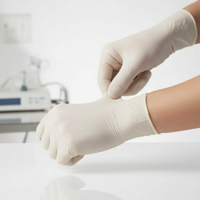 Star Sterile Latex Surgical Gloves Designed For Professional Use With Quality Latex Material And Sterile Packaging - Image 4