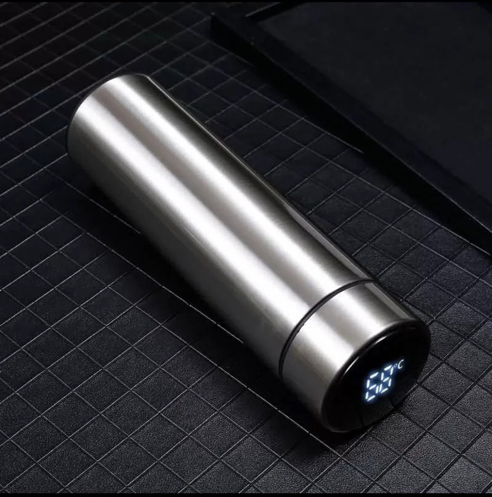 Smart LED Stainless Steel Hot and Cold Bottle - 500ml Thermos Flask - Image 4