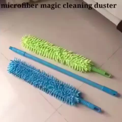 Extendable & Flexible Fan Duster Microfiber Fan Cleaning Duster Brush - Image 3