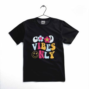 Good Vibes Only Printed Kids T-Shirt