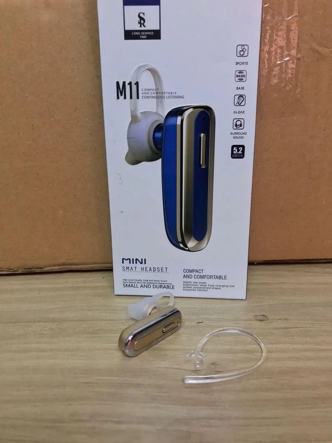M11 Bluetooth Wireless Earbuds Touch Control, High Quality Sound & Charging Case (Random Color) - Image 5