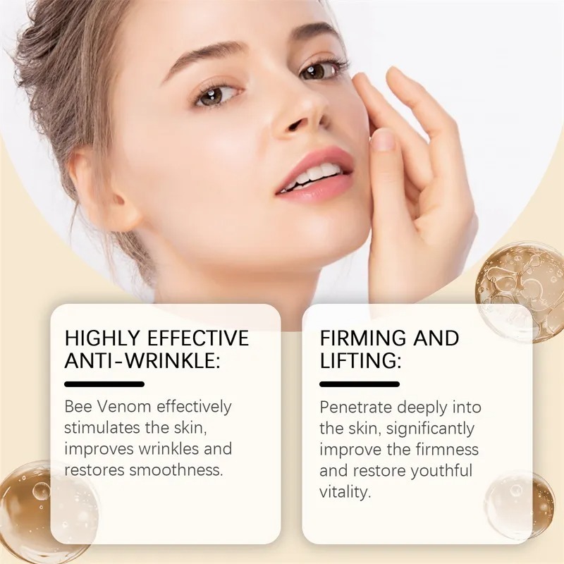 Botox Bee Venom Whitening & Moisturizing Cream Anti-Aging, Brightening & Hydrating Face Cream for Smooth, Radiant Skin (20g) - Image 3
