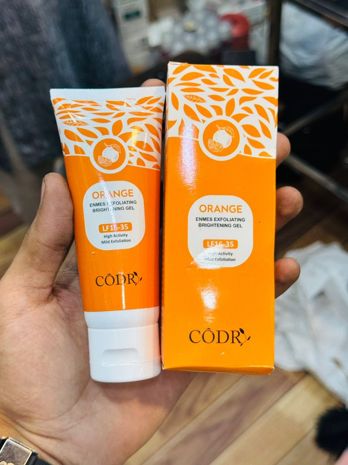 Orange Enzyme Exfoliating Gel - Image 4
