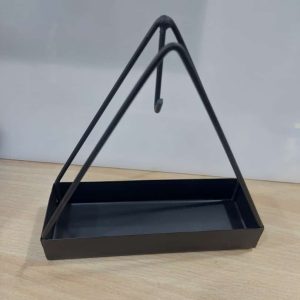 Mosquito Coil Holder Incense Burner Decorative Ornament Craft Triangle (Only black)