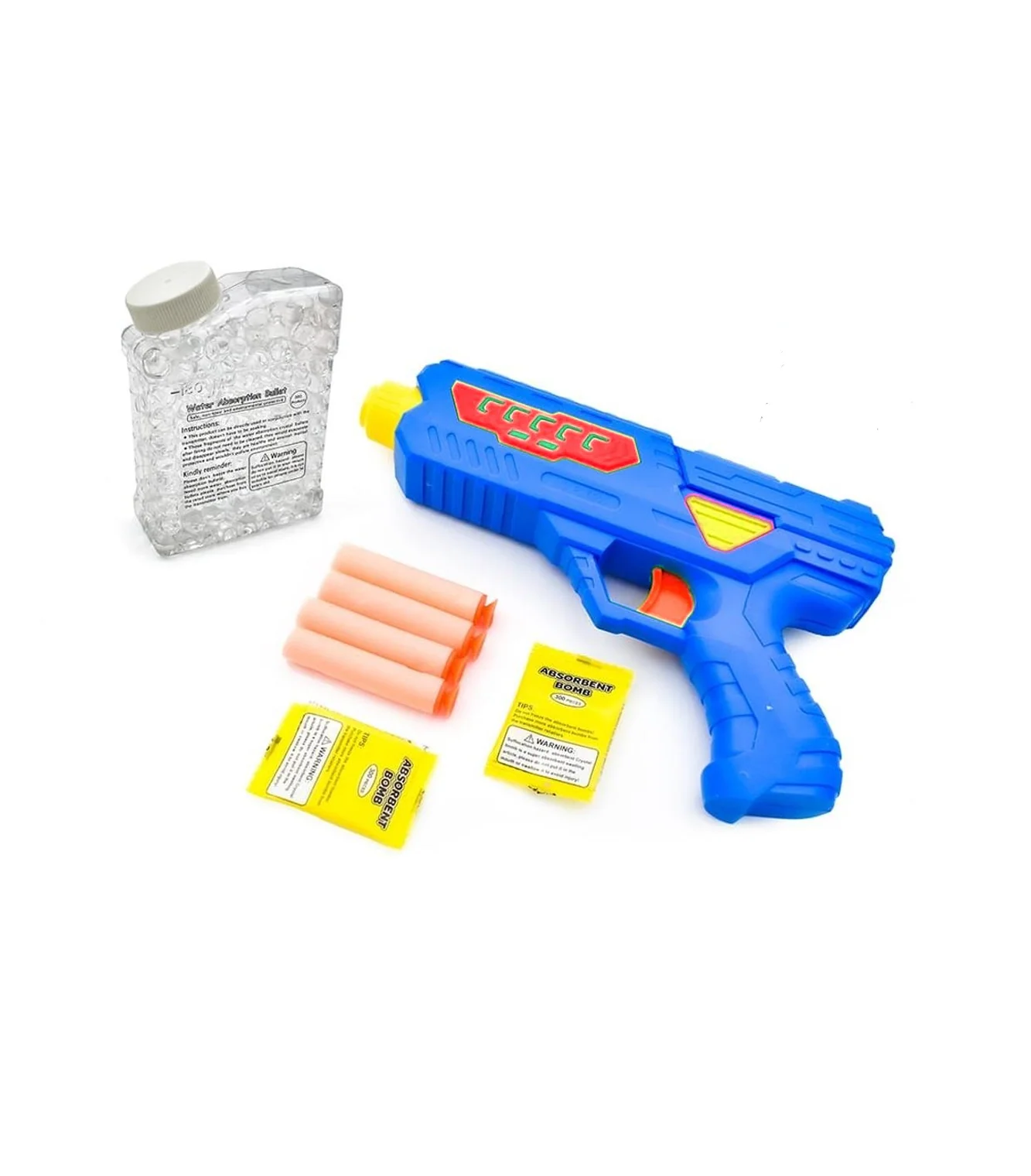 Action ToyGun 2?in?1 | Soft Dart & Water Ball Shooter | Kids Summer Toy | Safe Non?Toxic Plastic