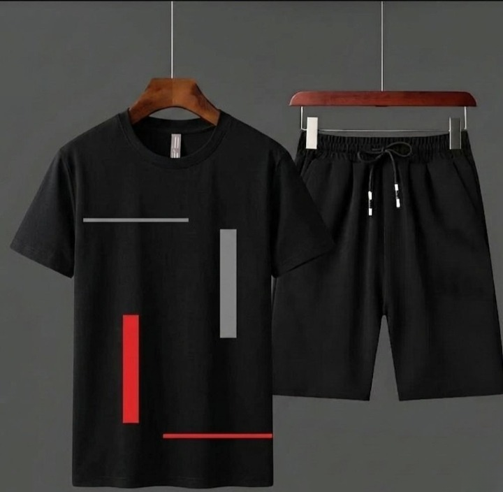 HY Boutique Men's Summer shirt & Shorts Tracksuit Set Lightweight & Comfortable Casual Wear