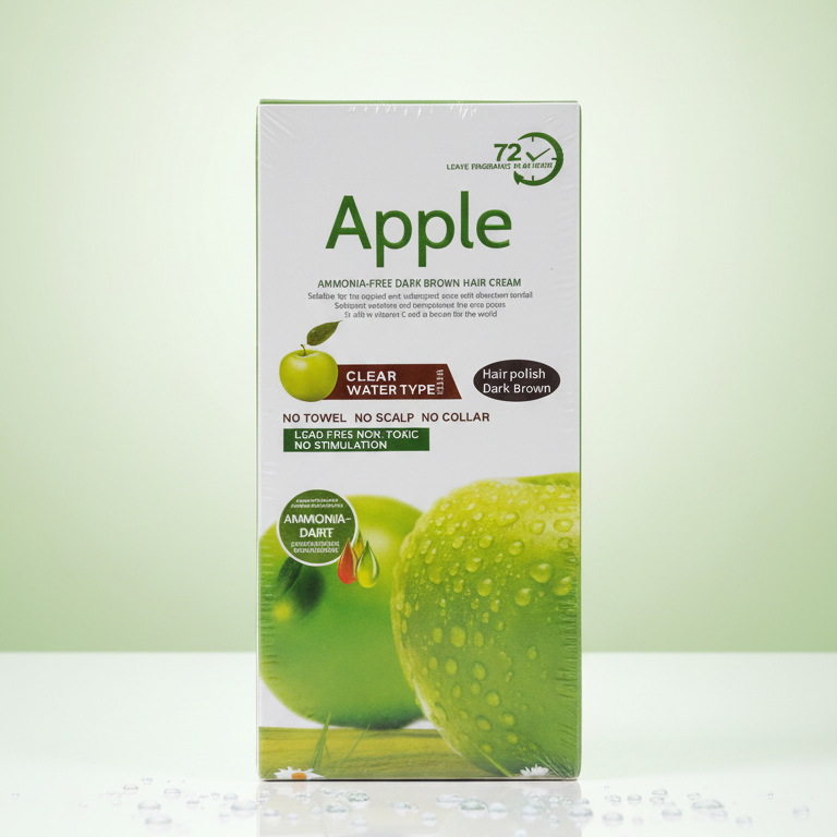 Apple Hair Color 200ml | Long-Lasting Shine And Smooth Finish - Image 3