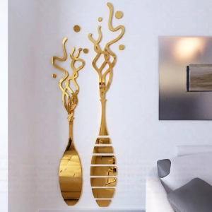 EVENTO 3D Acrylic Mirror Wall Decorations