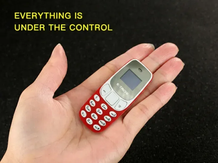 Etachi Mini Mobile Phone Compact Portable Mini Feature Phone For Calling And Basic Use - PTA Approved (Random Color)