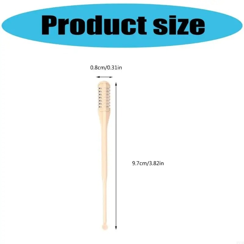 Pack of 1 Double-Sided Manual Nose Hair Trimmers Safe & Painless Grooming Tool for Men & Women - Image 4
