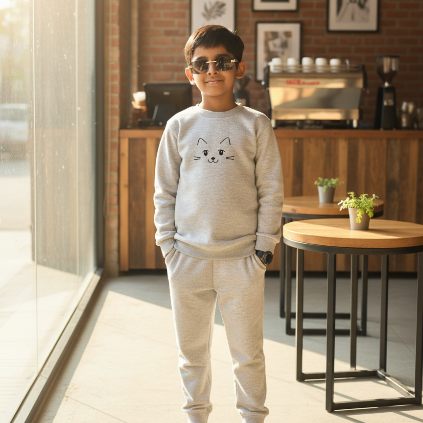 Kids Winter Tracksuit Set - Image 2