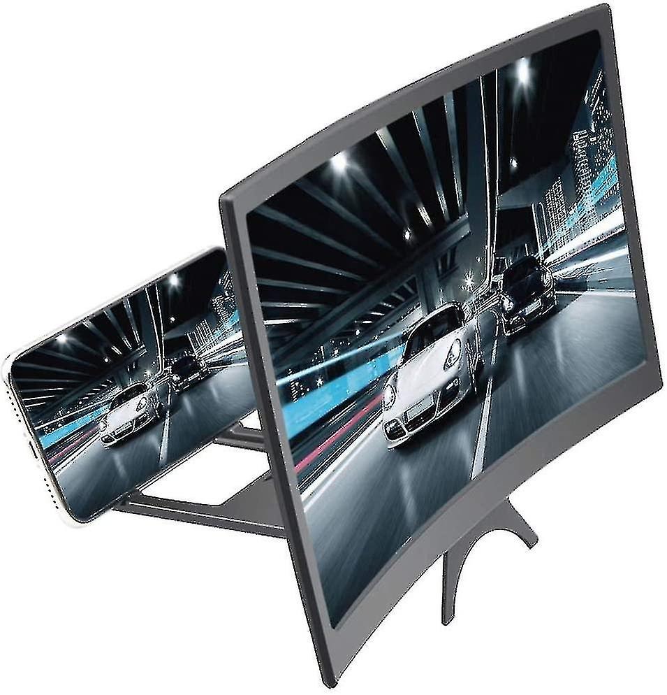 12-Inch Mobile Screen Magnifier HD Phone Display Amplifier for Movies & Gaming