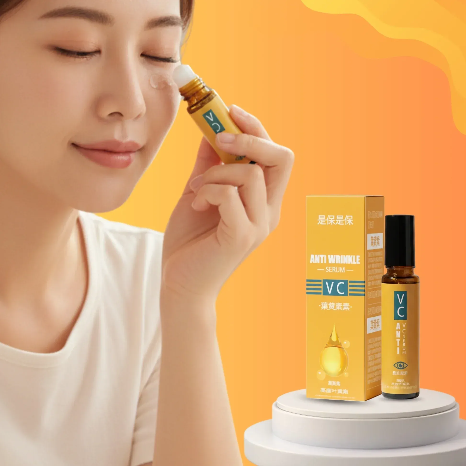Lutein Anti Wrinkle Serum Firm And Radiant Skin 10ml Made In Pakistan - Image 2