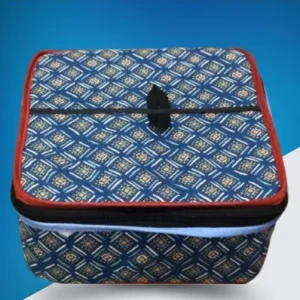 Portable Insulated Zipper Hotpot Food Warmer Bag – Thermal Roti & Meal Storage Container (14 Inch)