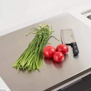 Stainless Steel Cutting Board 30x38cm Heavy Duty Kitchen Chopping and Kneading Board
