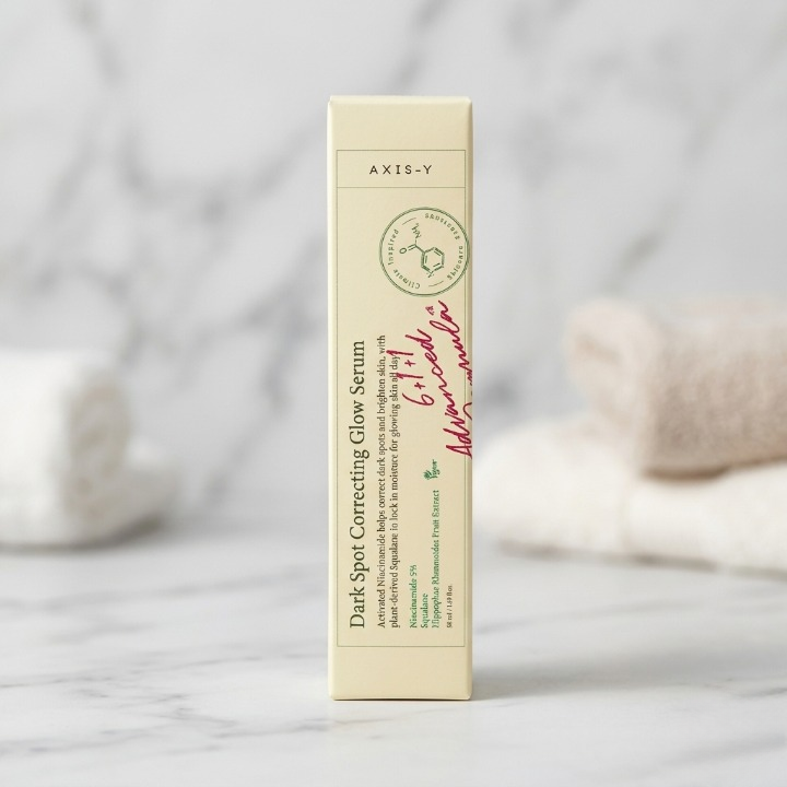 Axis-Y Dark Spot Correcting Glow Serum 5% Niacinamide with Squalane for Brightening & Even Skin Tone - 50g - Image 3